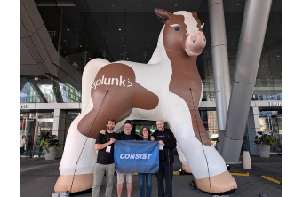 Ankunft-Consist-Team_.conf25 Einige der besten Splunk-Consultants von Consist waren auch in diesem Jahr bei der .conf dabei, der weltgrössten Anwenderkonferenz für Splunk,.