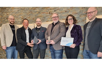 Sustainability-Award-Übergabe_Kiel Cisco überreicht Sustainability- und Solutions Partner of the Year 2025 Award an Consist.